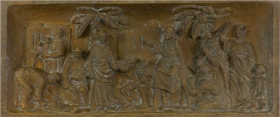 Der Einzug in Jerusalem by Helga Hähnel, 1949