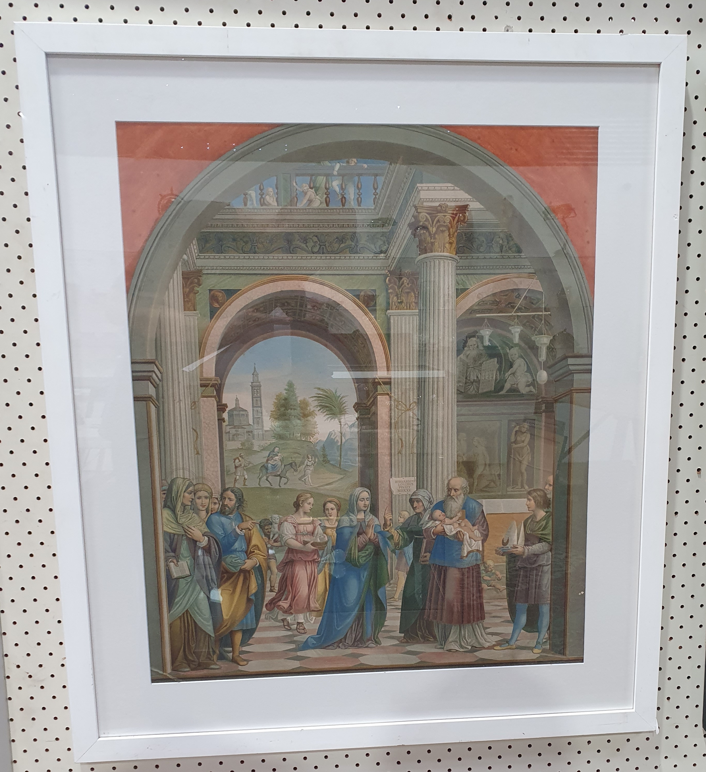 Bernardino Luini | The Presentation in the Temple (19th Century ...