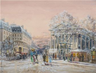 Place de la Madeleine - Léon Godinnet