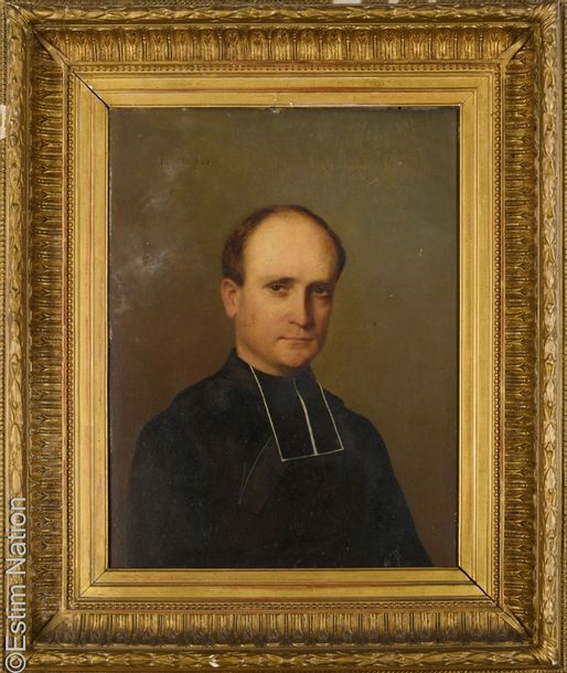 Artwork by Etienne Audfray, Portrait of a clergyman, Made of Oil on panel
