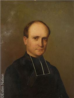 Portrait of a clergyman - Etienne Audfray