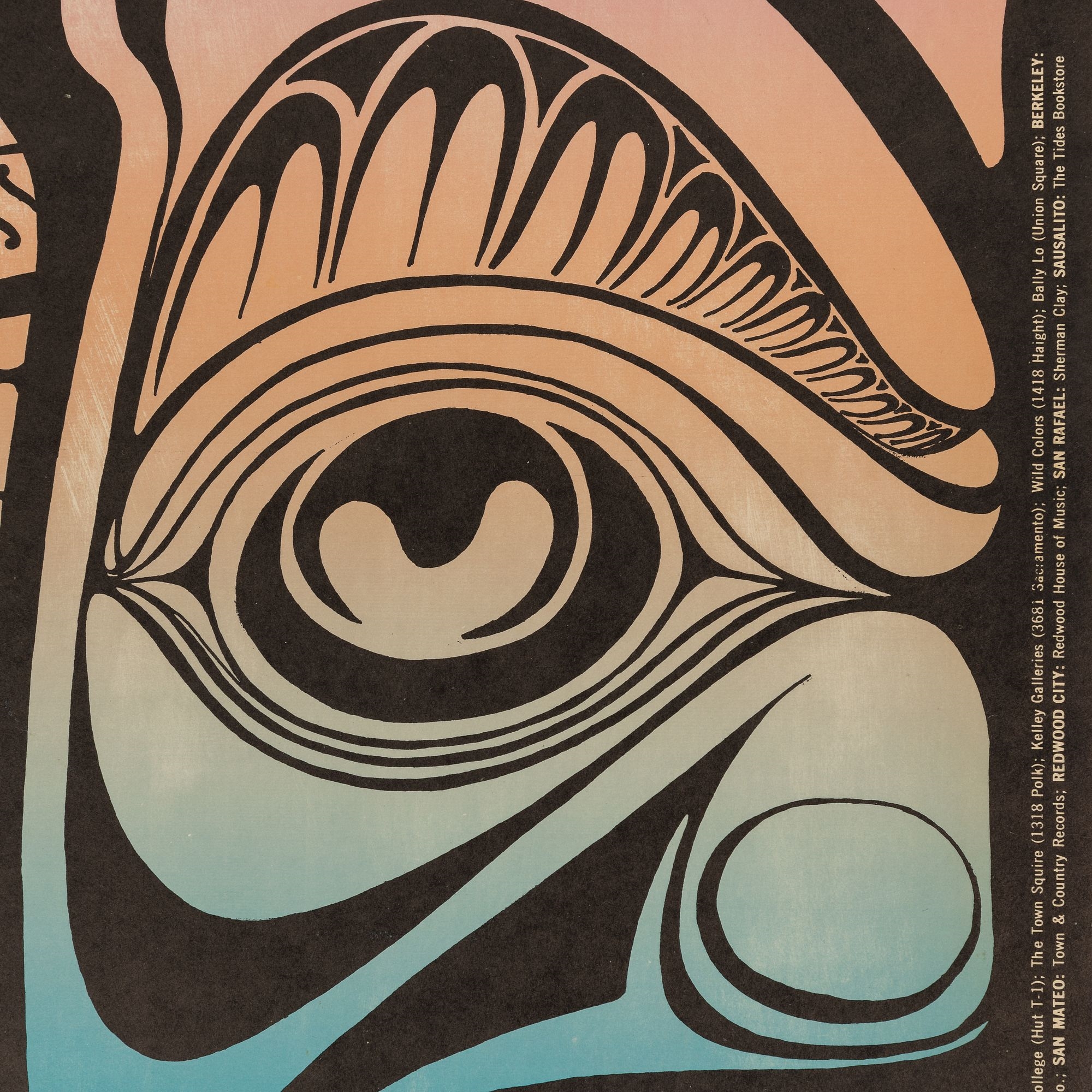 Wes Wilson | Wes Wilson, BG-56, BG-51, Fillmore Posters | MutualArt