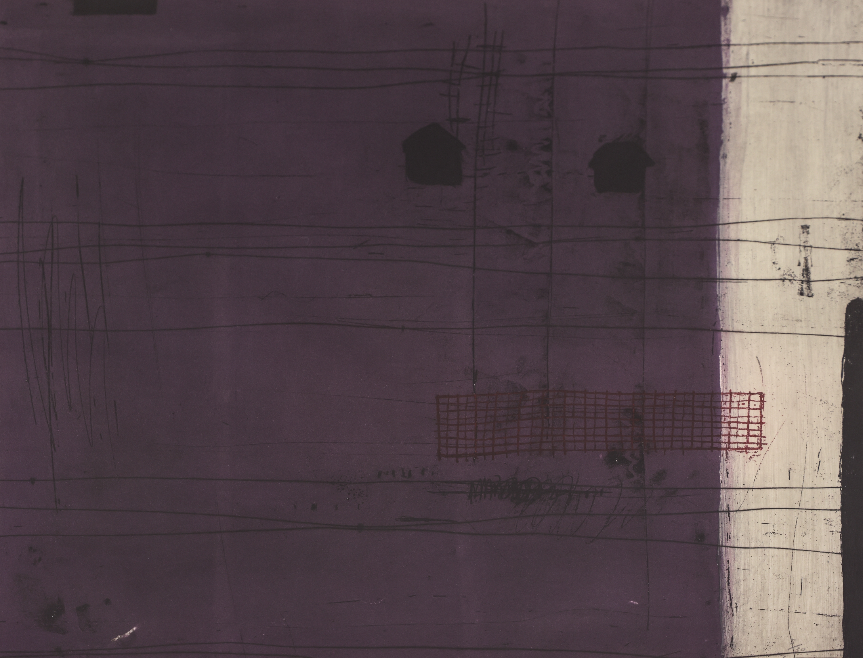 Artwork by Yoko Hara, Untitled, Made of Aquatint Etching