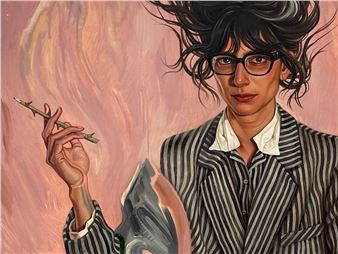 Kati Heck: TIP-TOE-ECHO - Sadie Coles HQ, London (Kingly Street)