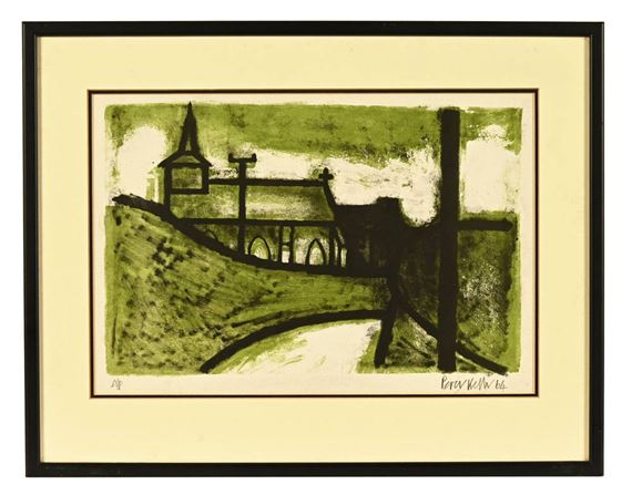 West Cumbrian Church 1964 by Percy Kelly, 1964