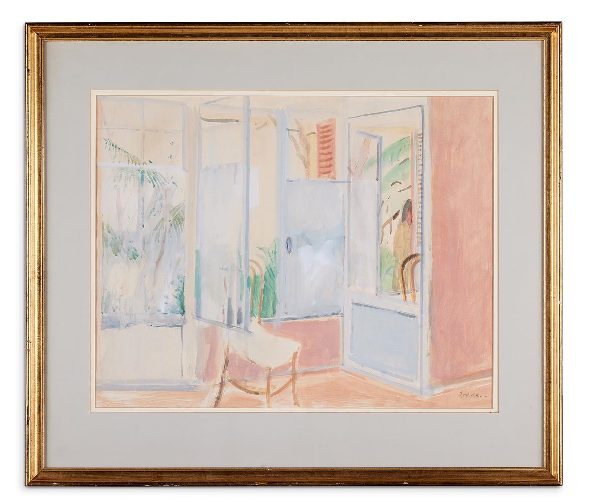 Artwork by Guy Roddon, INTERIOR VIEW, Made of Watercolour