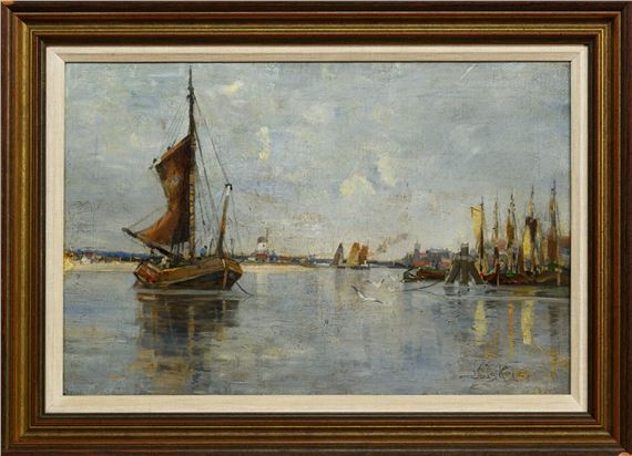 HARBOUR SCENE by James Kay