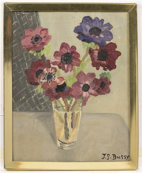 Jane Simone Bussy | Vase of Flowers | MutualArt
