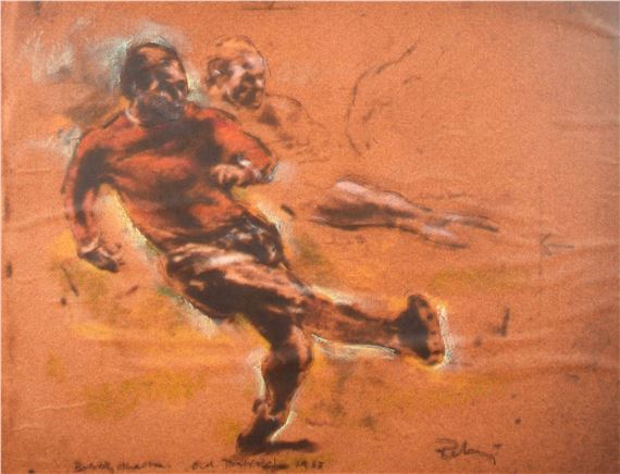 Harold Riley | Bobby Charlton | MutualArt