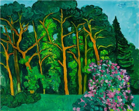 Garden in Frohnau by Dietmar Lemcke, 2000