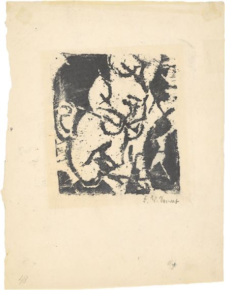 Porträt C.O. Jatho by Franz Wilhelm Seiwert, circa 1917/1919