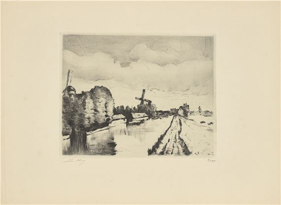 Lesser Ury | Holländische Motive (1922 - 1923) | MutualArt