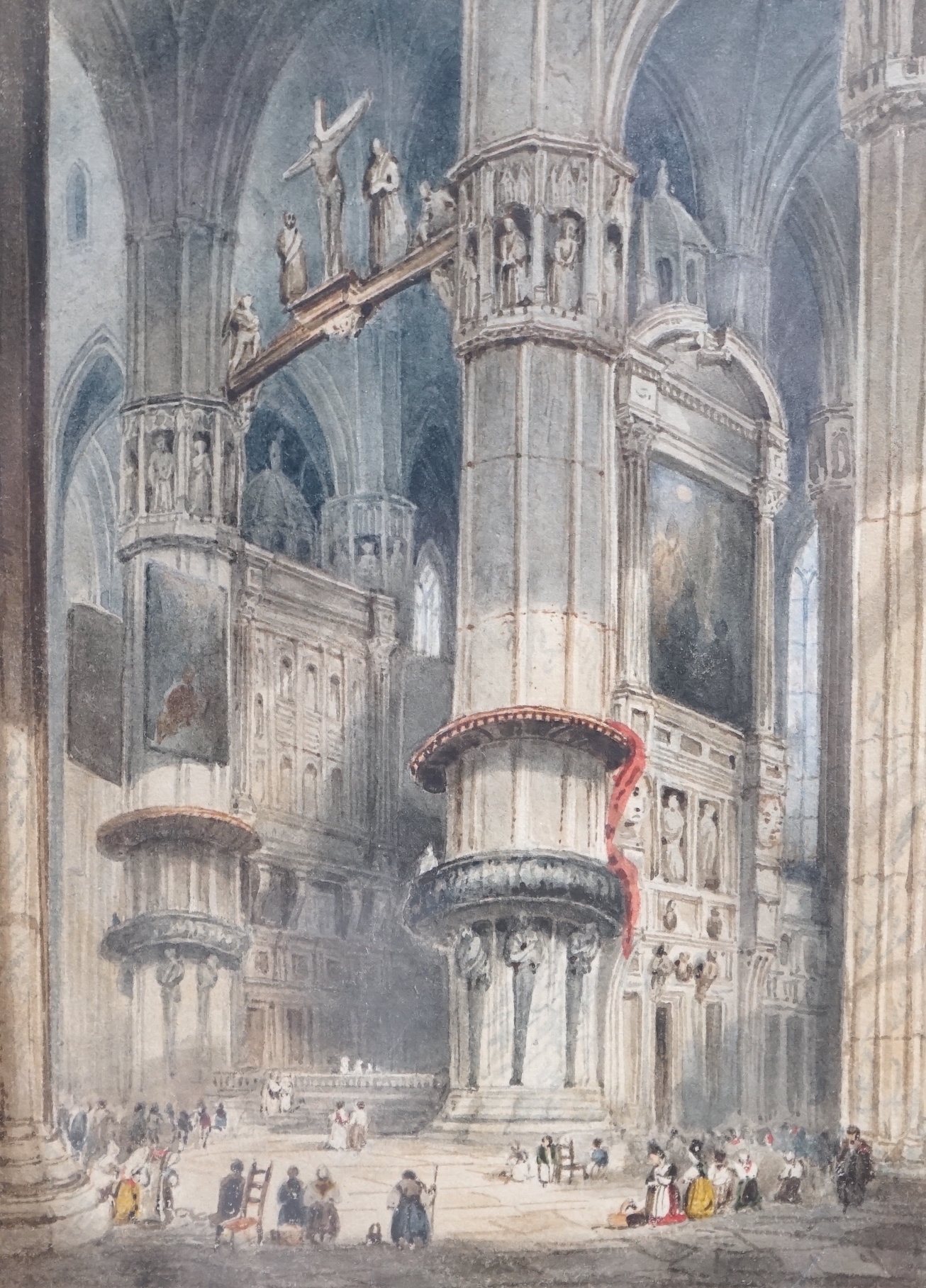 Andrew Mercer | Interior of Milan Cathedral | MutualArt