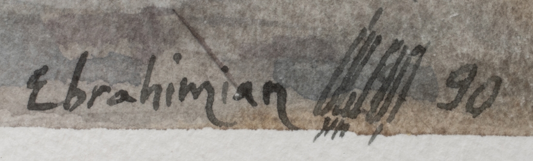 Artwork by Mehdi Ebrahimian, Watercolor, Mehdi Ebrahimian, Made of watercolor