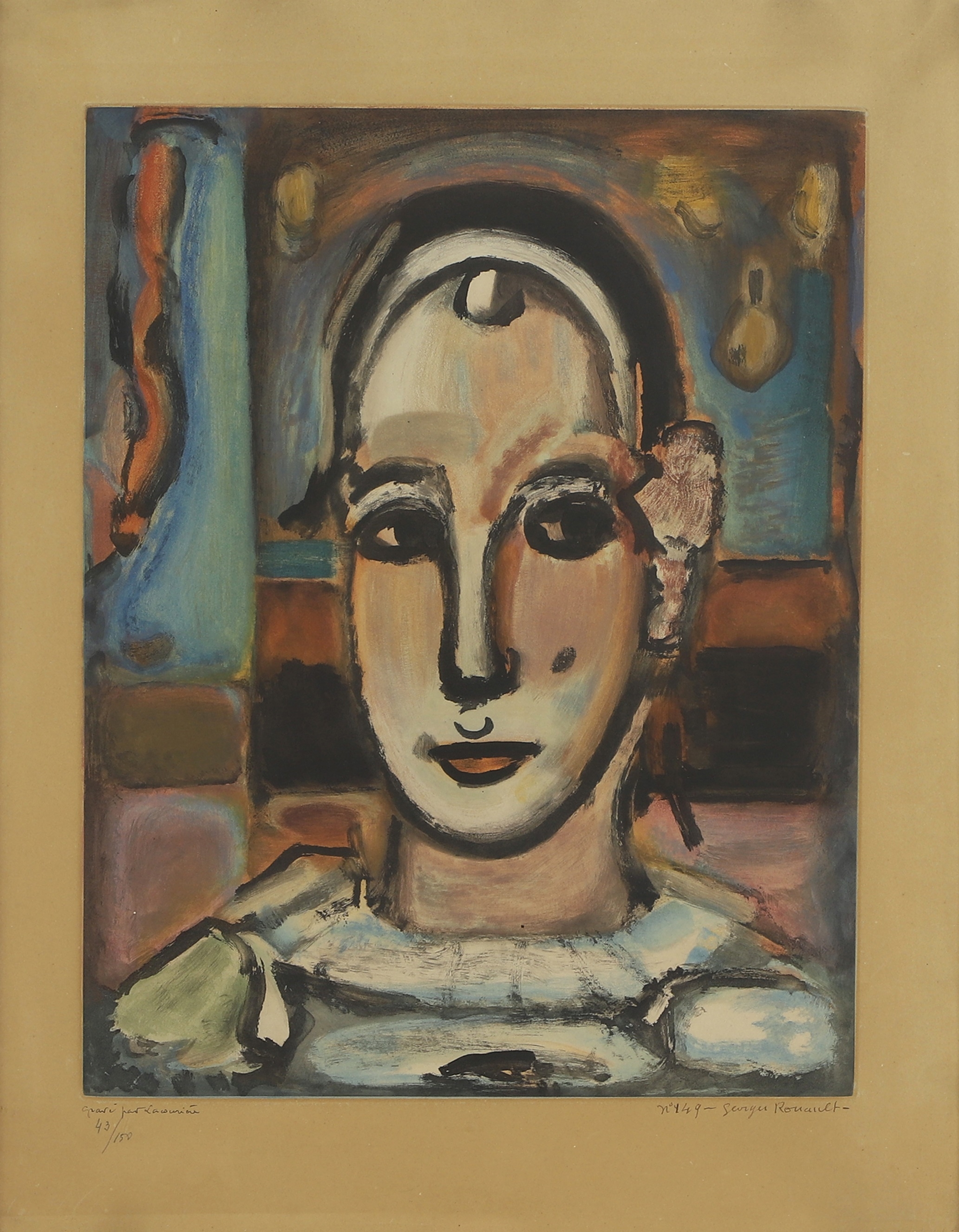Georges Rouault | Pierrot | MutualArt