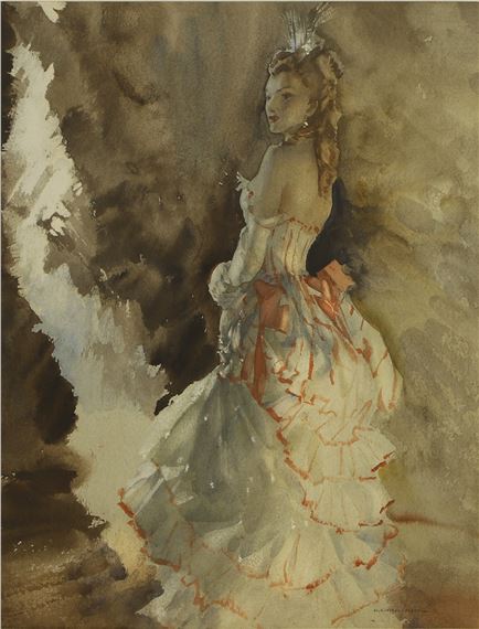 William Russell Flint | The Leading Lady | MutualArt
