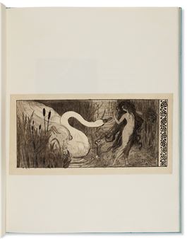 Lêda ou La Louange des bienheureuses ténèbres. Paris : Mercure de France,  (achevé d'imprimer à la date de 1897 by Paul Albert Laurens, 1898