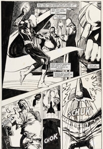 Moon Knight #24 Story Page 24 Original Art (Marvel, 1982) - Bill Sienkiewicz