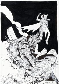 Batgirl #21 Cover Original Art (DC, 2018) - Dan Mora