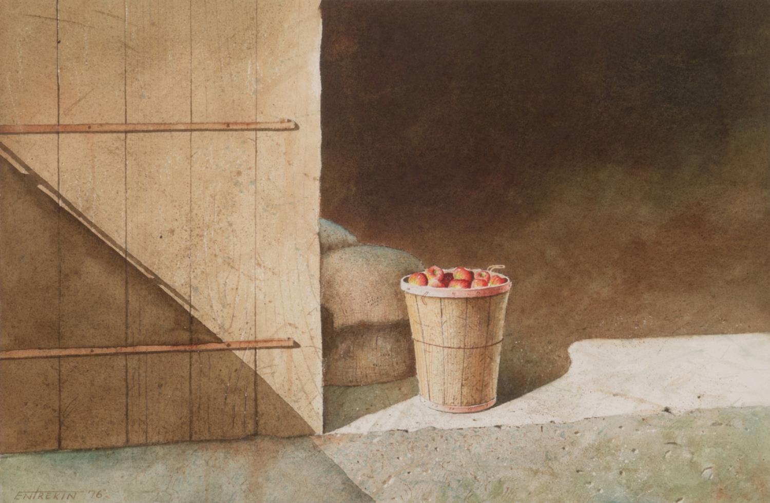William Entrekin | Untitled (Basket of Apples) (1976) | MutualArt