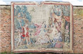 18th C. Gobelins tapestry of Marriage of Cupid and Psyche scheduled for March 20 sale in UK