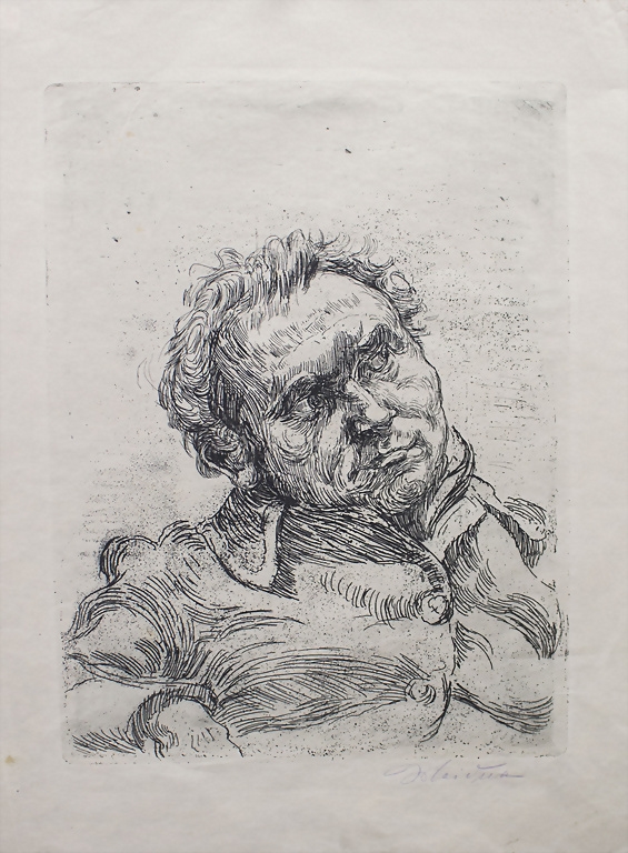 'Porträt Dr. Victor Heinrich Klinkhardt III' - Ludwig Meidner