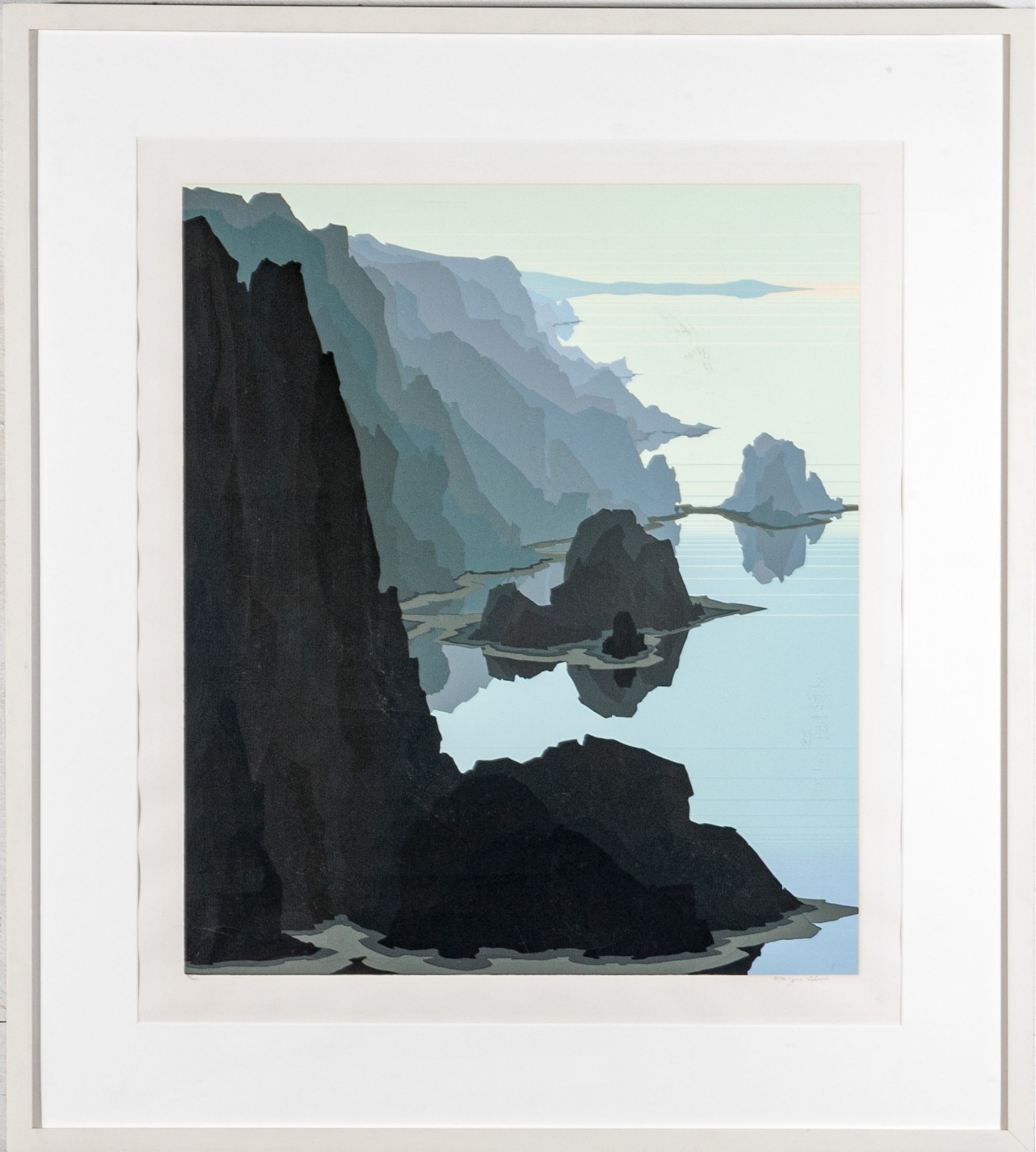 80年代 ジェリー・シュル セリグラフ シルクスクリーン アート