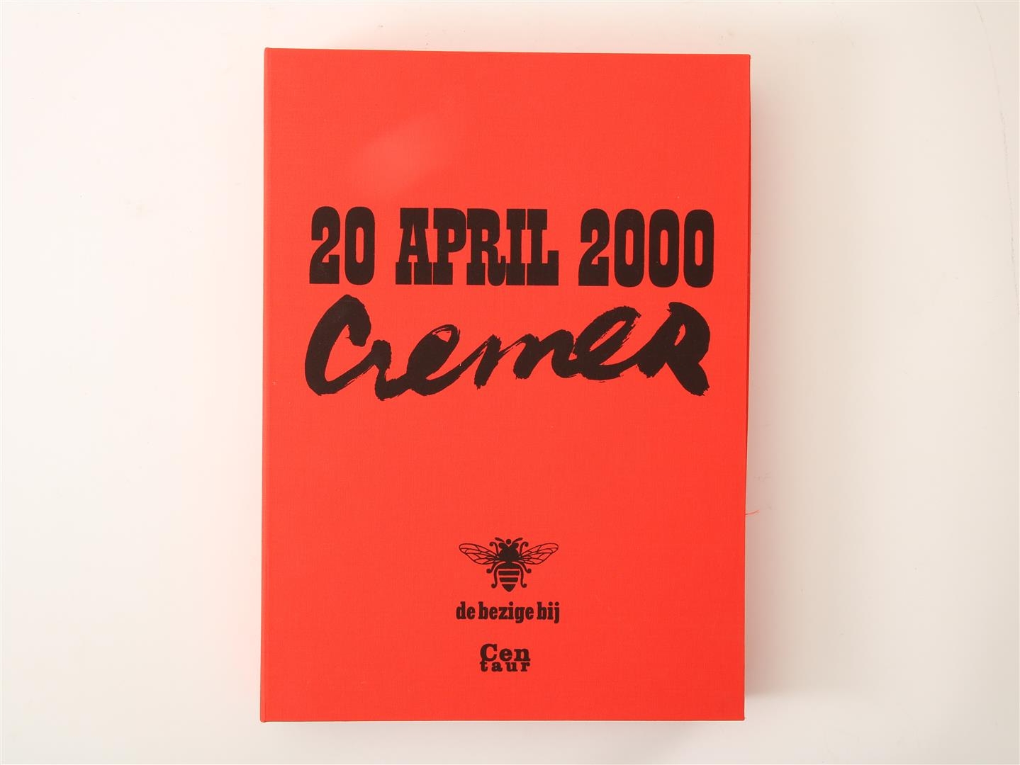 I, Jan Cremer: April 20, 2000 - Jan Cremer