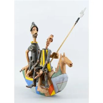 Don Quichot en Sancho Panza - Štefan Gúber