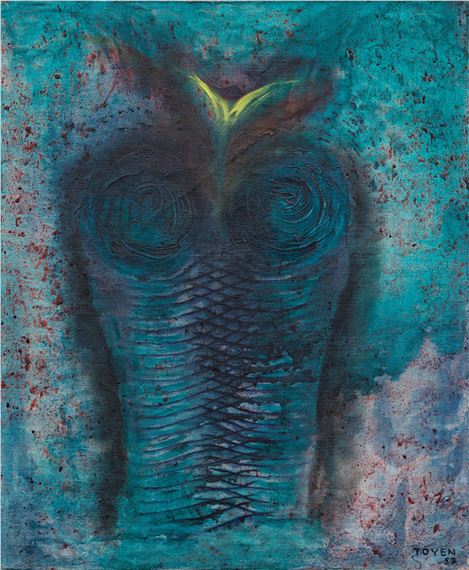 Il s‘anime by Toyen, 1957