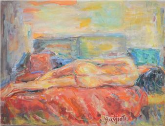 Reclining Nude - Elisa Hanioti