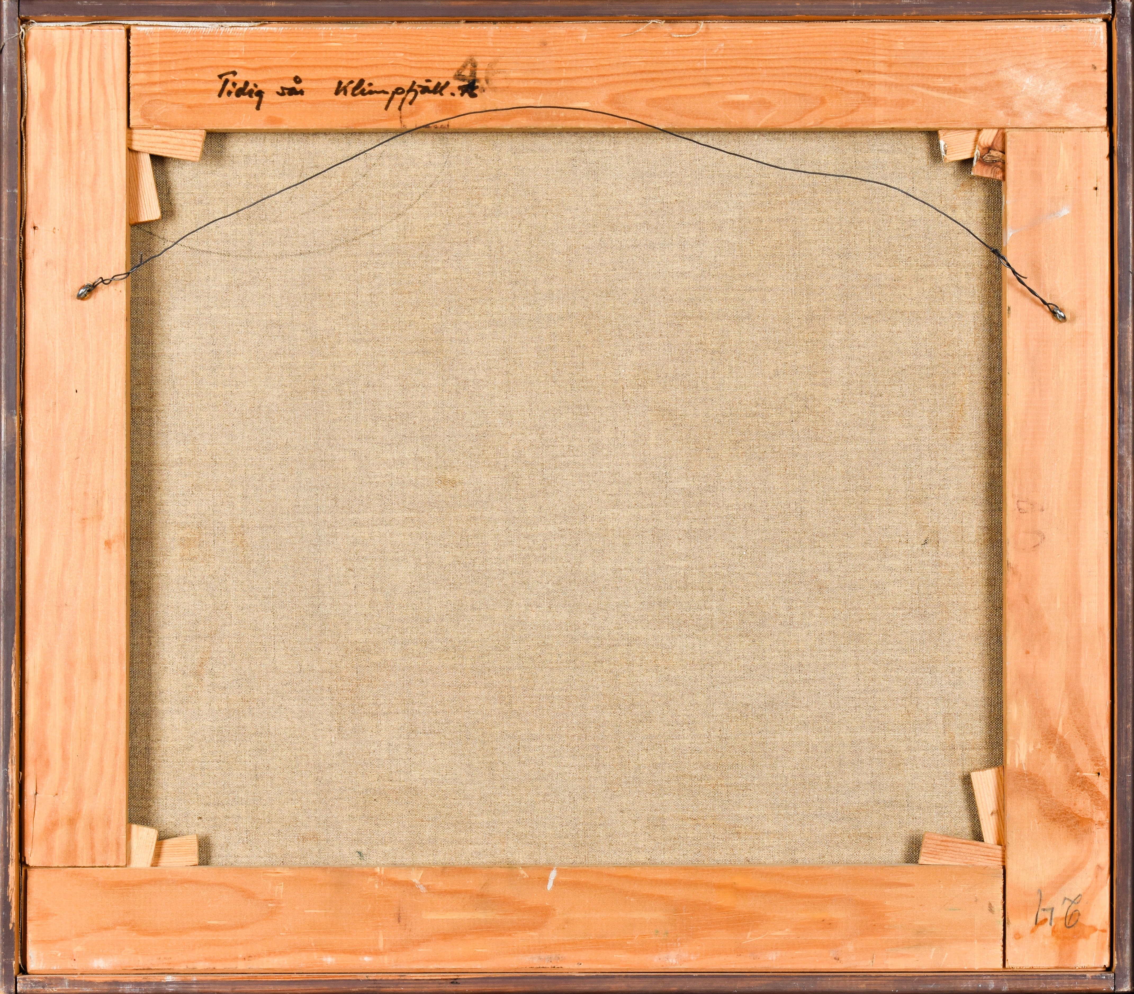 Ingvar Hällgren | Condition report: Minor wear on frame | MutualArt