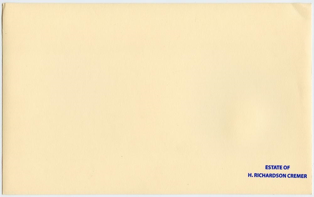 Artwork by H. Richardson Cremer, Original Photo ESTATE OF H. RICHARDSON CREMER, Made of Original Photo