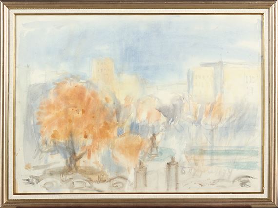 Studentski park by Boza Prodanovic, 1974