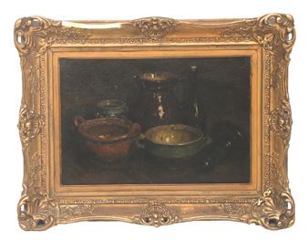 Stilleven met aardewerk - Jan Carbaat