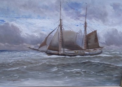 Segelschiff - Alfred Jensen