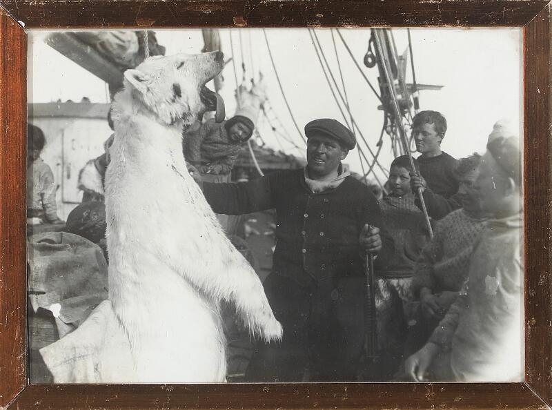 Knud Rasmussen | Collection of eight photographs of Knud Rasmussen and ...