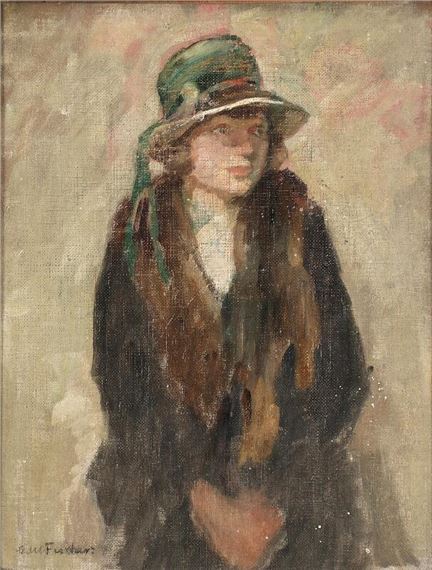 Ely wearing a green hat