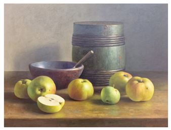 Nature morte aux pommes, 1989 - Henk Helmantel