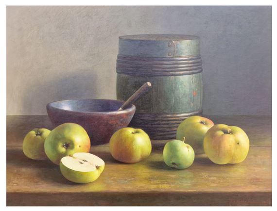 Nature morte aux pommes, 1989 - Henk Helmantel