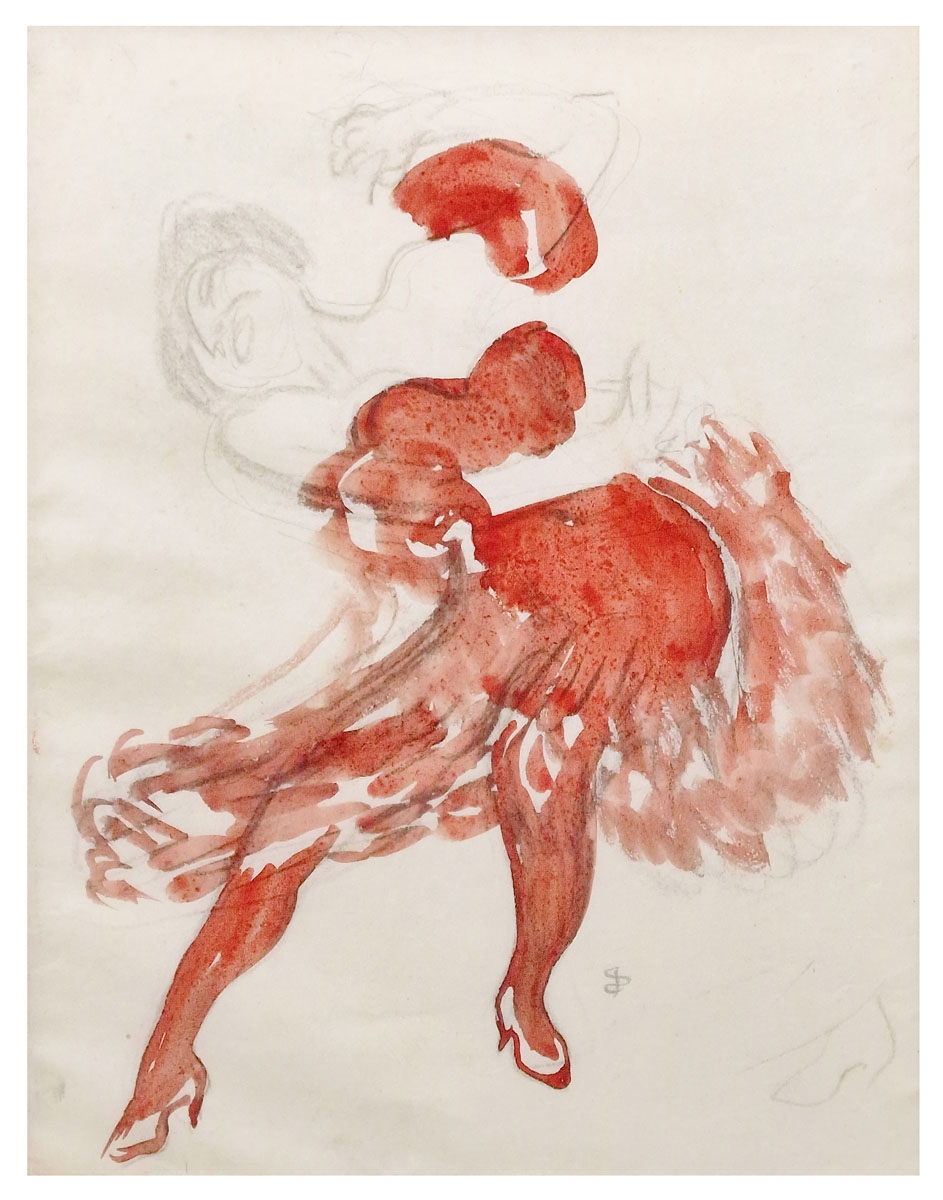 La Danseuse Espagnole en Rouge, 1905/1906 - Jan Sluijters