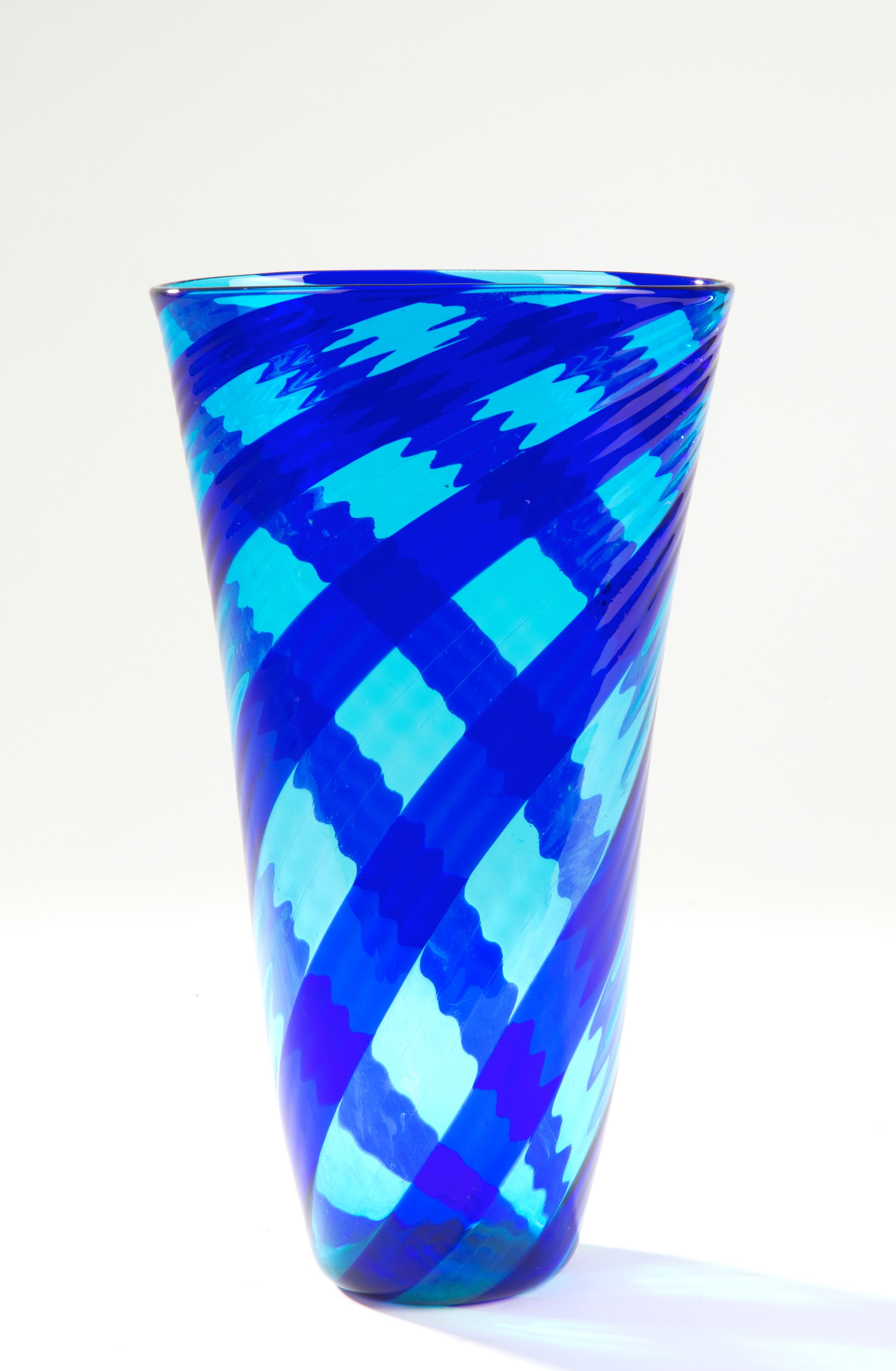 Artwork by Eros Raffael, Millerighe vase, Made of glass