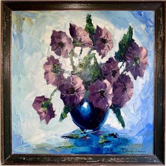 JEAN VIENS (1929-2012) OIL ON CANVAS STILL LIFE - Jean Viens