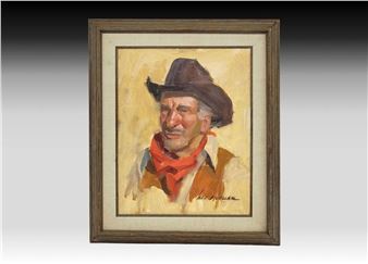 Cowboy Portrait - Ned Mueller