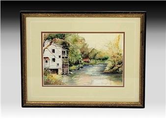 A home nestled along the banks of a placid river - Judy Duff