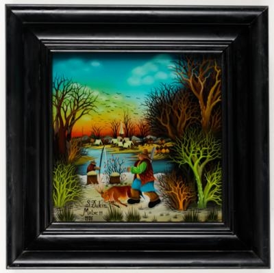 Artwork by Martin Stjepan Dukin, Landschaften, Made of glass painting