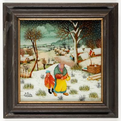 Artwork by Martin Stjepan Dukin, Landschaften, Made of glass painting