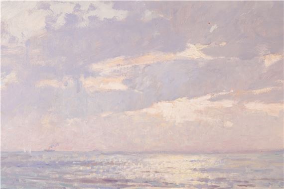 William Eric Thorp | The Breaking Wave (1901) | MutualArt