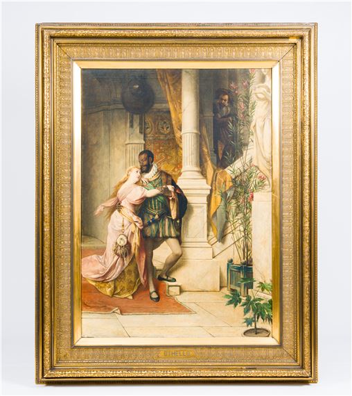Albrecht de Vriendt | Othello and Desdemona (1900) | MutualArt