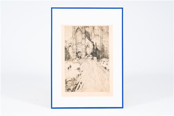 L'Eglise St Nicolas Gand by Jules de Bruycker